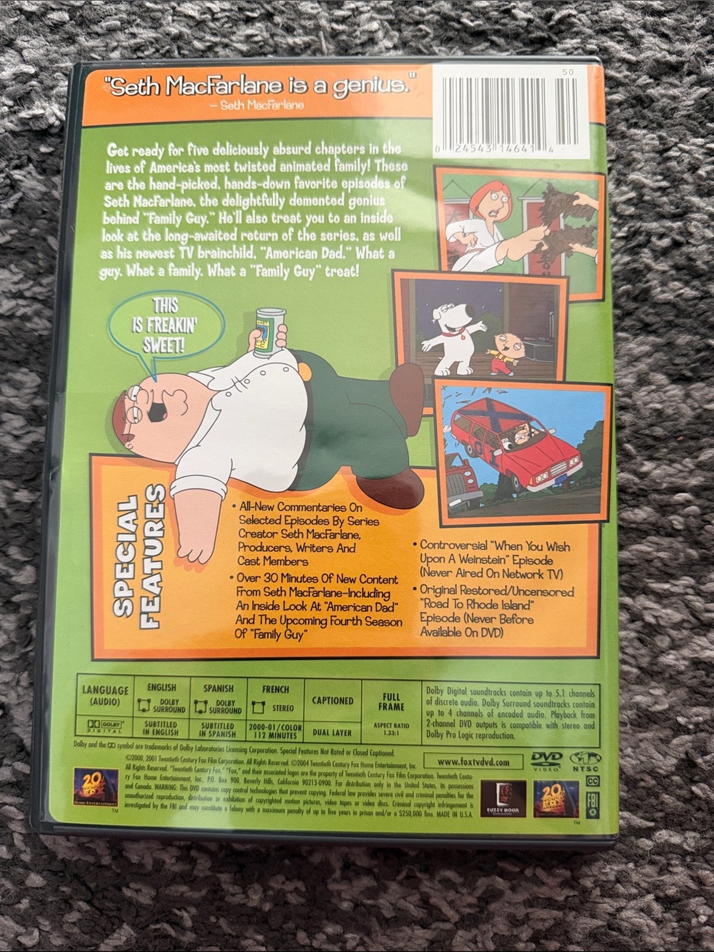 The Simpsons Gone Wild / Family Guy: The Freakin’ Sweet Collection comedy DVDs - Picture 3 of 9